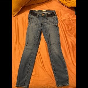 Madewell Maternity Jeans / Side Panel size 26